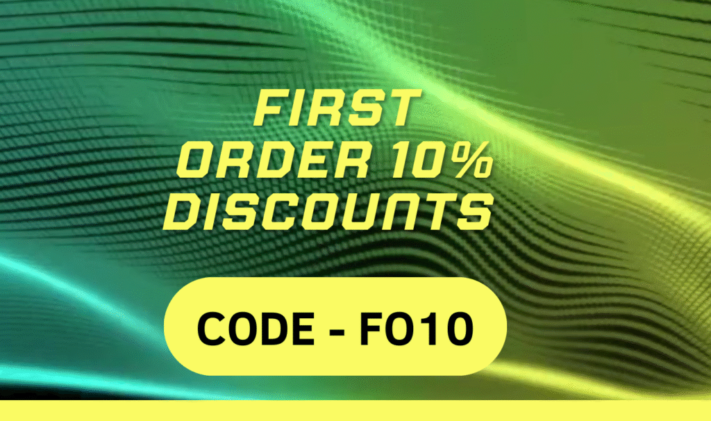 First Order 10% Discounts