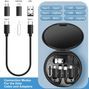5-In-1 Charging Kit: Universal Cable For Every Device!