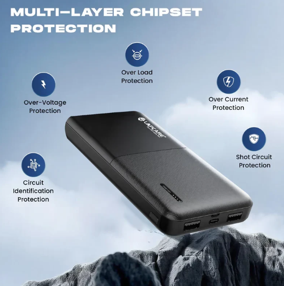 Smart Tank 10000 Mhz Powerbank (6 Months Brand Warranty)