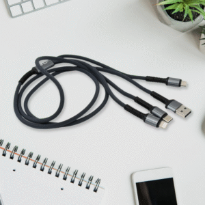 JK 3 In 1 Multi Super Fast Charging Cable (1 Pc / 1200 MM)