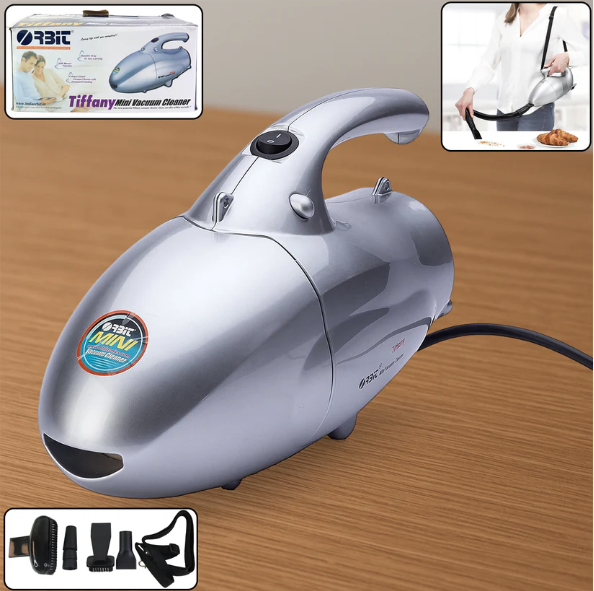 Orbit High Power 800W Handheld Mini Vacuum Cleaner with Multiple Attachments