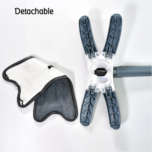 X Shape Mop or Floor Cleaning Hands-Free Microfiber Flat Mop - Image 4