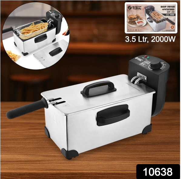Orbit Heavy Duty 2000W Deep Fryer with 3.5 Litre Oil Capacity