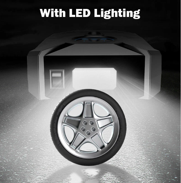 Portable Electric Digital LED Display Tyre Inflator Air Compressor - Image 4